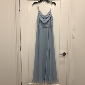 Elegant Blue Evening Gown